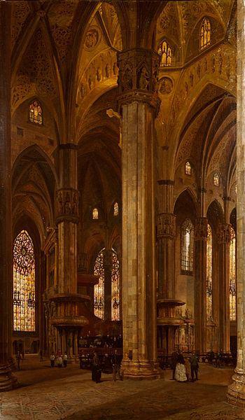  Interior of Milan Cathedral
